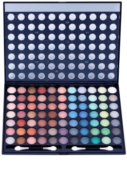 W7 Cosmetics Paintbox paleta očních stínů se zrcátkem a aplikátorem
