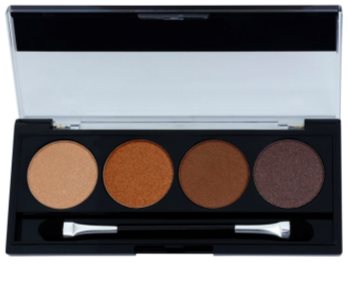 W7 Cosmetics Toasted paleta očních stínů s aplikátorem