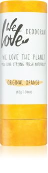 we love the planet you love staying fresh naturally original orange