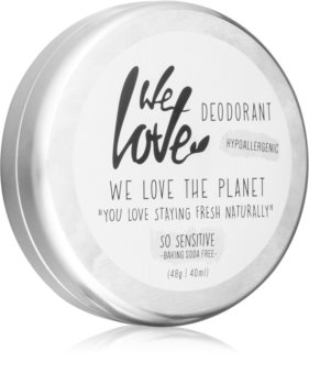 we love the planet you love staying fresh naturally so sensitive dezodorant w kremie 48 g   