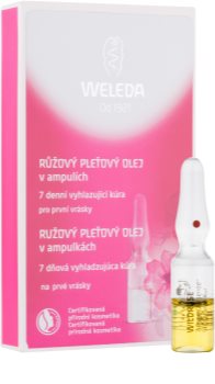 Weleda Rose олійка для догляду за шкірою обличчя в ампулах - 7 - денний розгладжуючий догляд