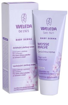 Weleda Baby Derma καταπραϋντική κρέμα προσώπου για παιδιά