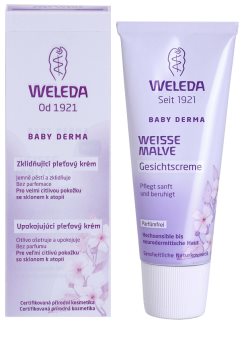 Weleda Baby Derma καταπραϋντική κρέμα προσώπου για παιδιά