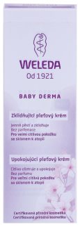 Weleda Baby Derma καταπραϋντική κρέμα προσώπου για παιδιά