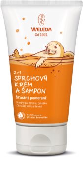Weleda Kids Happy Orange krema za prhanje in šampon za otroke 2 v 1