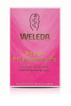 Weleda Růže rostlinné mýdlo