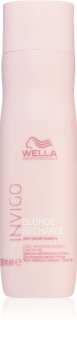 Wella Professionals Invigo Blonde Recharge sampon pentru protectia culorii parului blond