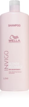 Wella Professionals Invigo Blonde Recharge šampon za zaščito blond barve las