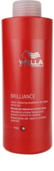 Wella Professionals Brilliance balsam pentru par aspru si vopsit