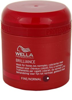 Wella Professionals Brilliance mascarilla para cabello fino y teñido