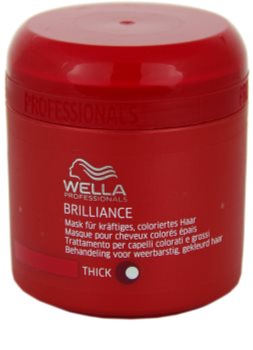 Wella Professionals Brilliance maska pro hrubé, barvené vlasy