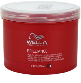 Wella Professionals Brilliance maska pro jemné, barvené vlasy