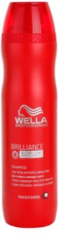 Wella Professionals Brilliance champô para cabelo áspero e colorido