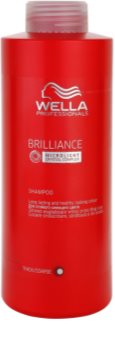 Wella Professionals Brilliance šampon pro hrubé, barvené vlasy