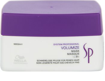 Wella Professionals SP Volumize maska pre jemné vlasy bez objemu