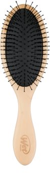 Wet Brush Detangle Naturals lesena krtača za lase odporen proti zračni vlagi