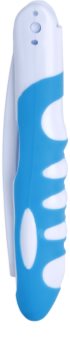 White Pearl Smile Folding Travel Toothbrush