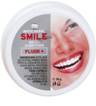 White Pearl Smile Puder für weißere Zähne