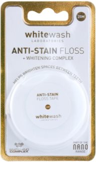 Whitewash Nano Anti-Stain Zahnseide mit bleichender Wirkung