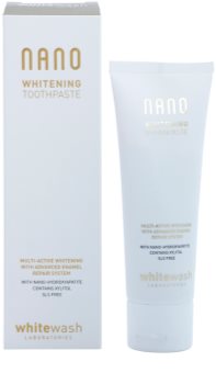 Whitewash Nano мултиактивна избелваща паста за обновяване на зъбния емайл