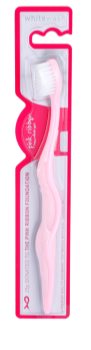 Whitewash Pink Ribbon Foundation cepillo de dientes medio