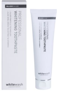 Whitewash Professional bleichende Zahncreme mit Silberartikeln