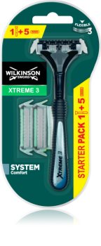 Wilkinson Sword Xtreme 3 Hybrid brivnik + nadomestne britvice 4 kos