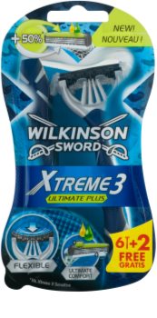 Wilkinson Sword Xtreme 3 Ultimate Plus jednorázová holítka 8 ks