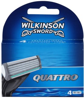 Wilkinson Sword Quattro zapasowe ostrza 4 szt.