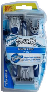 Wilkinson Sword Quattro Titanium Einwegrasierer 3 pc