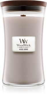 Woodwick Wood Smoke vonná svíčka 609,5 g s dřevěným knotem