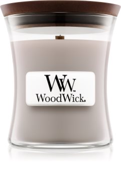 Woodwick Wood Smoke vonná svíčka 85 g malá