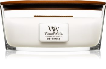 Woodwick Baby Powder vonná sviečka 453,6 g Hearthwick