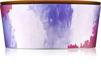 Woodwick Artisan Ellipse English Lavender bougie parfumée 453,6 g avec mèche en bois (Hearthwick)