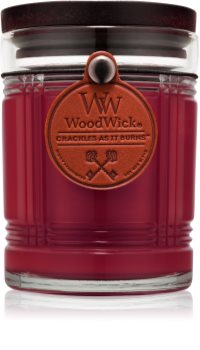 Woodwick Reserve Mahogany lumânare parfumată 226,8 g