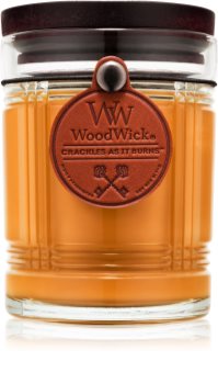 Woodwick Reserve Teakwood vonná svíčka 226,8 g