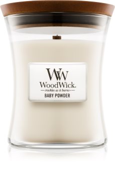 Woodwick Baby Powder Geurkaars 275 gr Medium