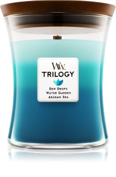 Woodwick Trilogy Gentle Rain Geurkaars 275 gr Medium
