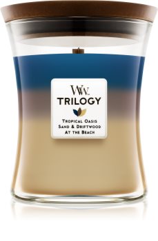 Woodwick Trilogy Nautical Escape vonná svíčka 275 g střední