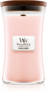 Woodwick Coastal Sunset vela perfumada 609,5 g con mecha de madera