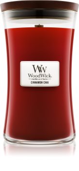 Woodwick Cinnamon Chai vonná svíčka 609,5 g velká