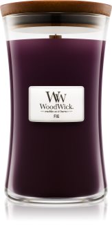 Woodwick Fig vonná svíčka 609,5 g s dřevěným knotem
