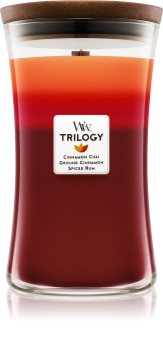 Woodwick Trilogy Exotic Spices lumanari parfumate 609,5 g mare