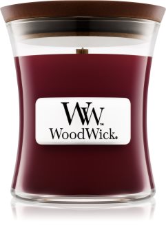 Woodwick Black Cherry vonná sviečka 85 g malá