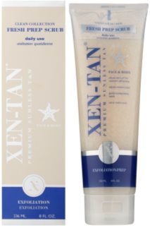 Xen-Tan Clean Collection osvežilni piling za telo za podaljševanje porjavelosti