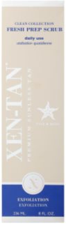 Xen-Tan Clean Collection osvežilni piling za telo za podaljševanje porjavelosti