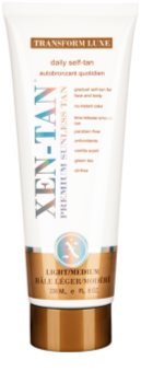 Xen-Tan Light creme autobronzeador para corpo e rosto de bronzeamento gradual