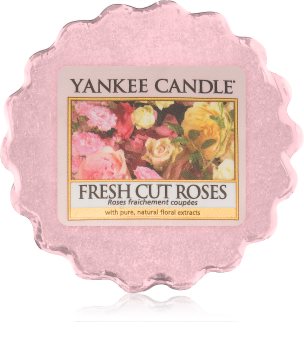 Yankee Candle Fresh Cut Roses cera para lámparas aromáticas 22 g