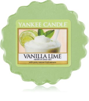 Yankee Candle Vanilla Lime восък за арома-лампа 22 гр.