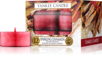 Yankee Candle Sparkling Cinnamon lumânare 12 x 9,8 g